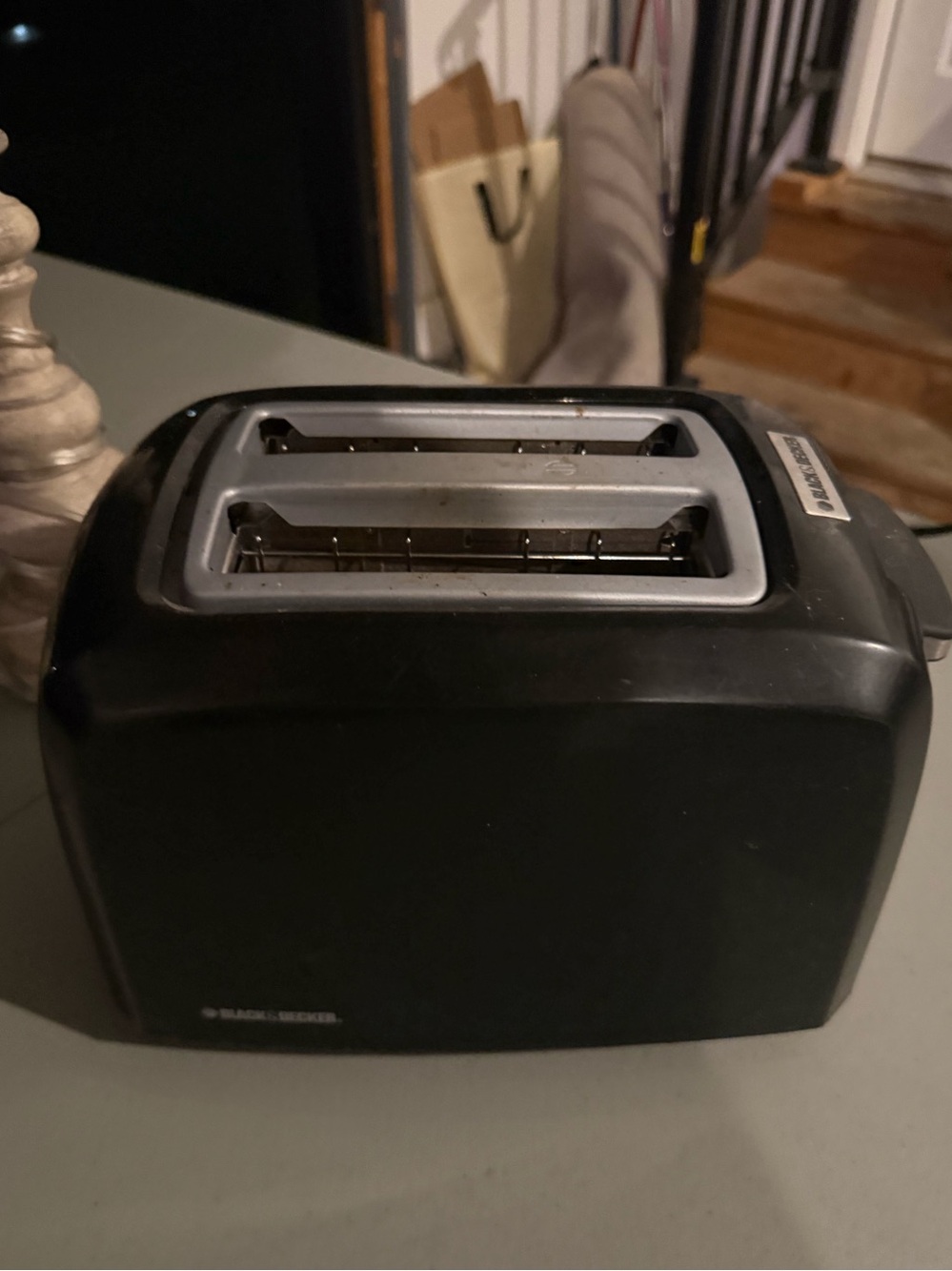 Black & Silver Black & Decker 2-Slot Toaster